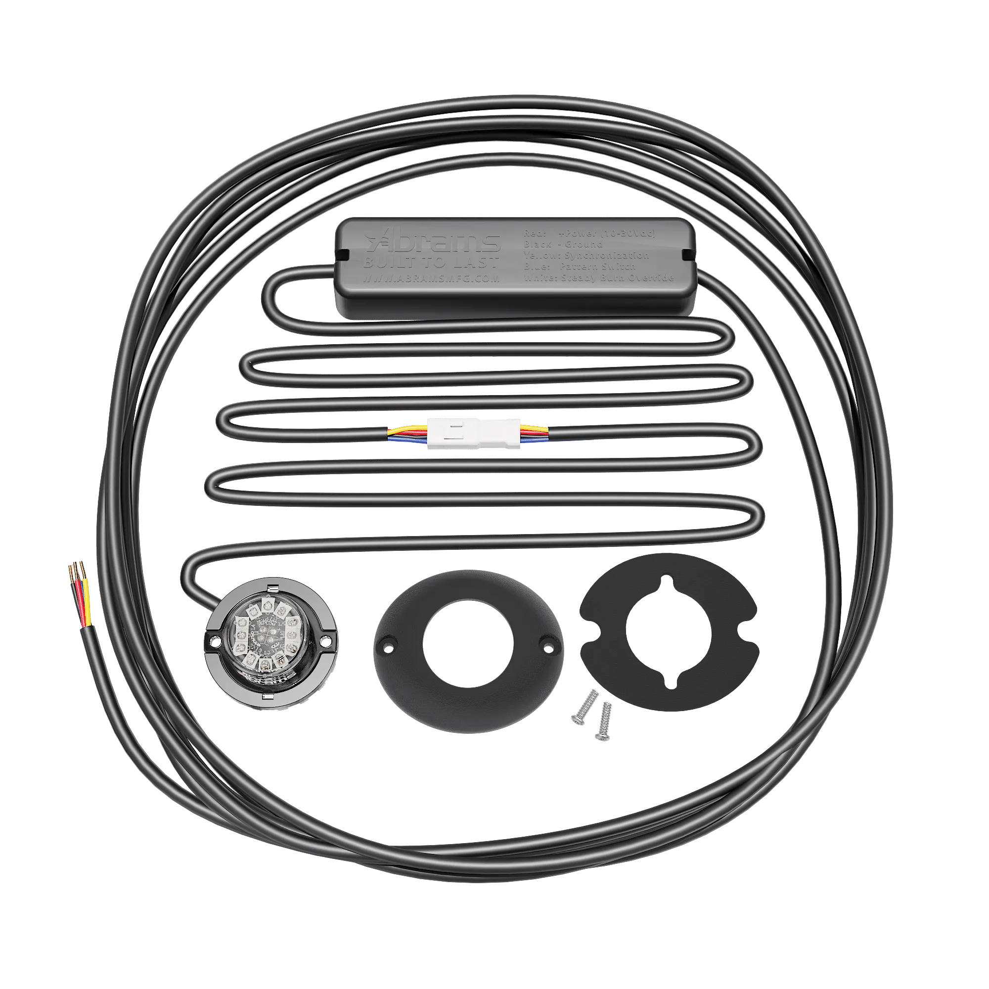 Blaster 120 - 12 LED Hideaway Strobe Lights Surface Mount