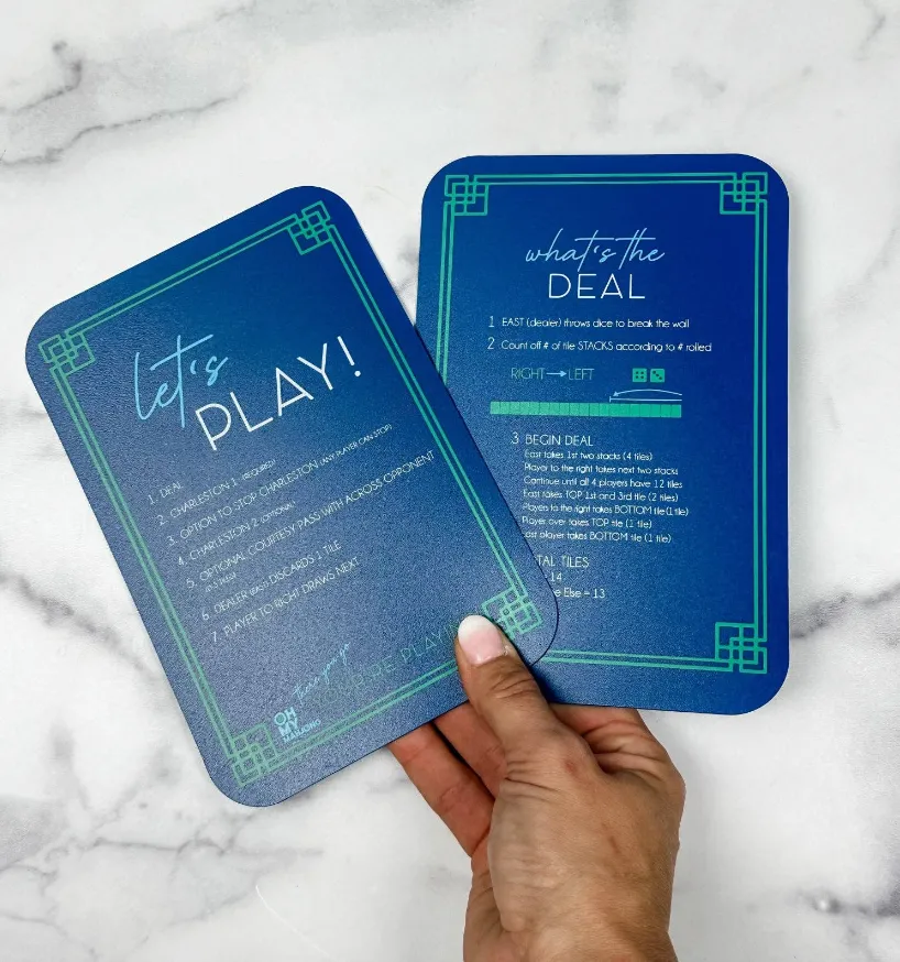 Blue Tile Shufflers