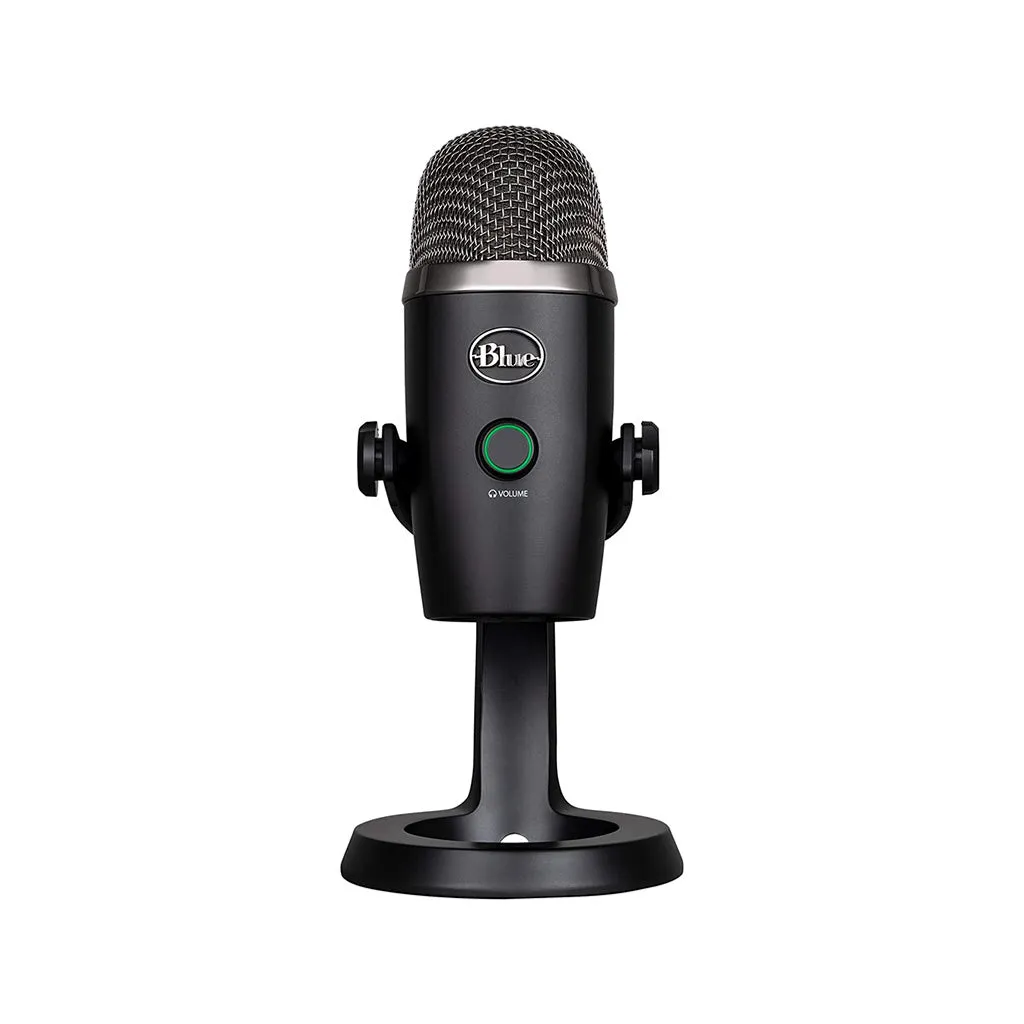 Blue Yeti Nano Multi-Pattern USB Condenser Microphone, Blackout - Model 988-000502