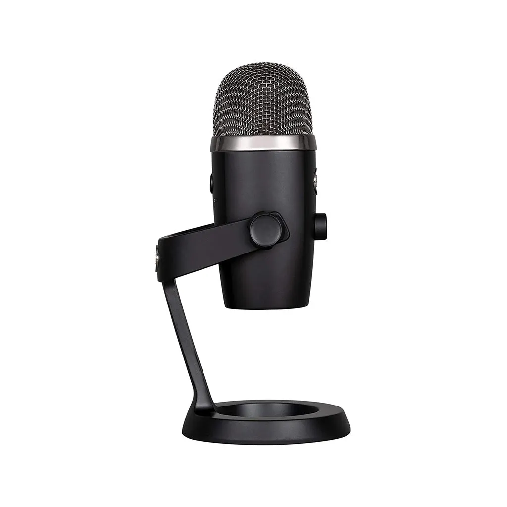 Blue Yeti Nano Multi-Pattern USB Condenser Microphone, Blackout - Model 988-000502
