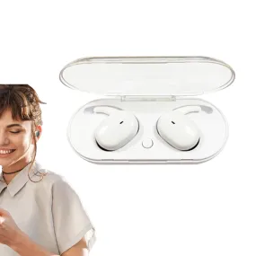 Bluetooth 5.0 Wireless Headphones TWS Earphones In Earbuds With Charging Case White