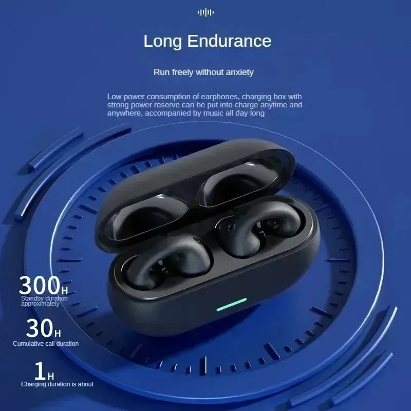 Bluetooth 5.3 Bone Conduction Headphones T75