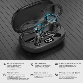 Bluetooth Earbuds for Iphone Samsung Android Wireless Earphone WaterProof