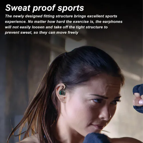 Bluetooth Earbuds for Iphone Samsung Android Wireless Earphone WaterProof