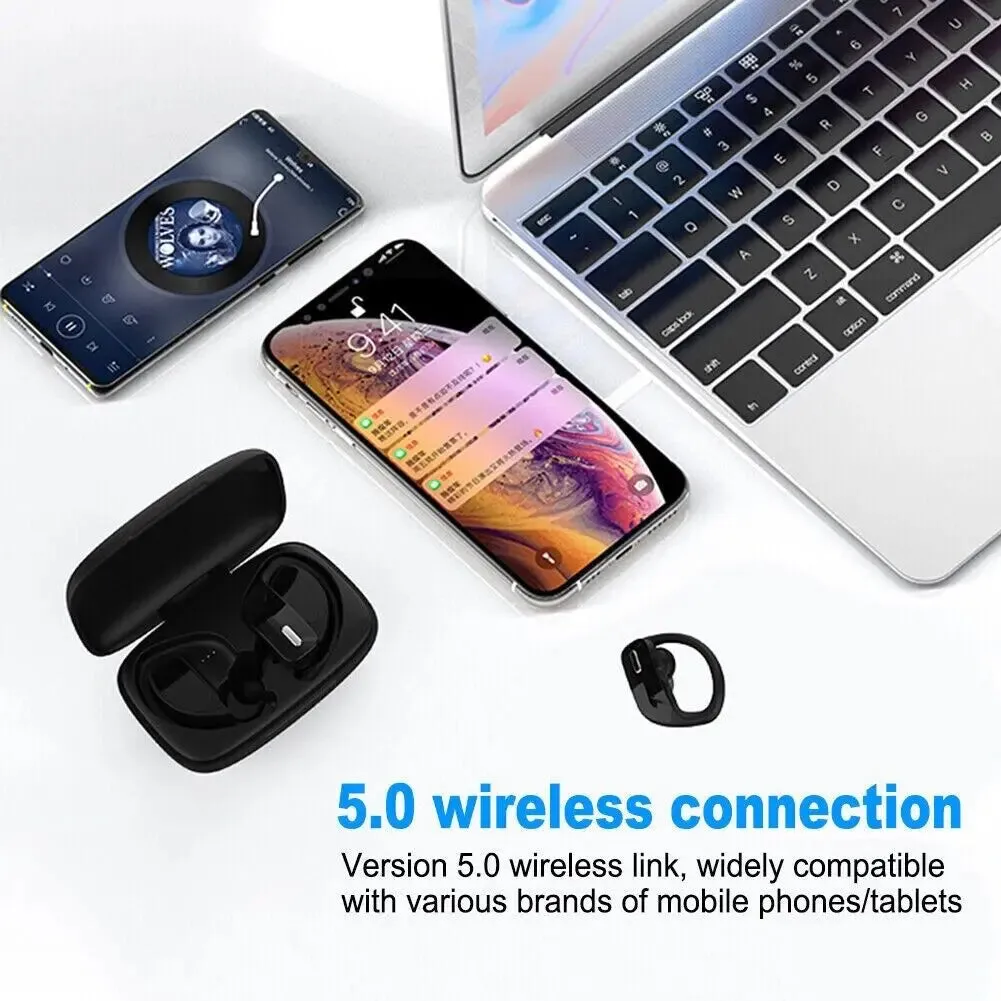 Bluetooth Headset TWS 5.0 Wireless Earphones Earbuds Headphones Stereo