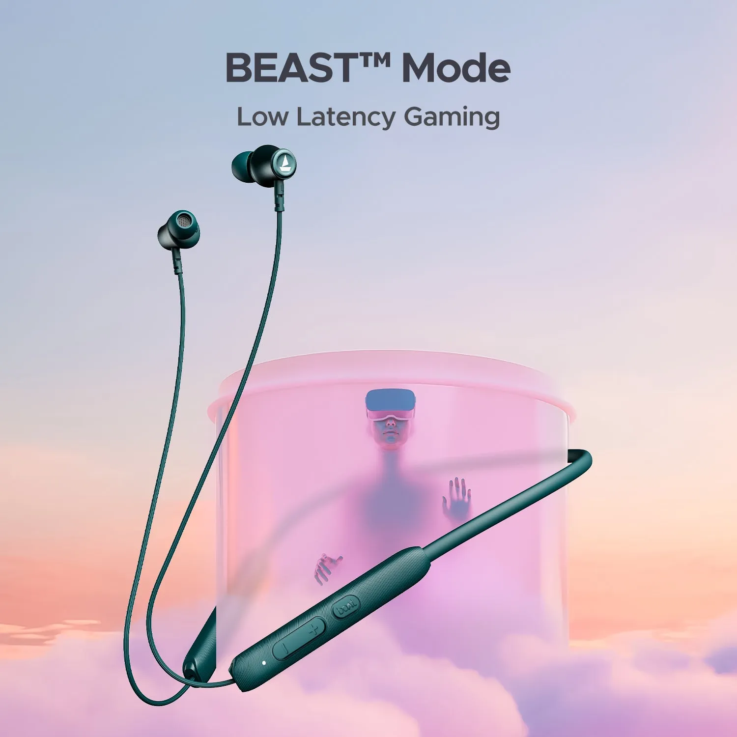 boAt Rockerz 245 V2 Pro | Wireless Bluetooth Earphones with 30 Hours Playback, 10mm drivers, ENx™️ Technology, BEAST™️ Mode