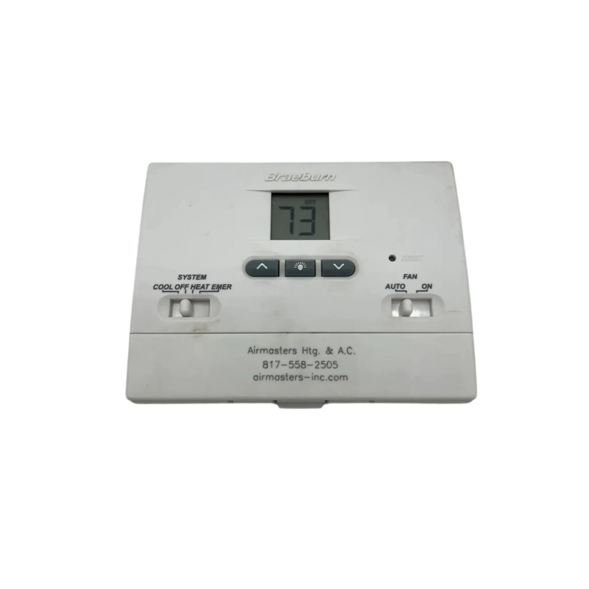Braeburn Systems NC1220 Builder Series 2H/1C Non-Programmable Thermostat
