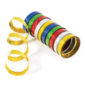 Bulk Multicolor Holographic Serpentine Streamers (6 per Case)