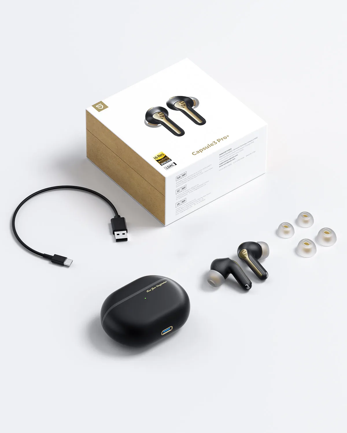 Capsule3 Pro  xMEMS Speaker AI Adaptive ANC Wireless Earbuds