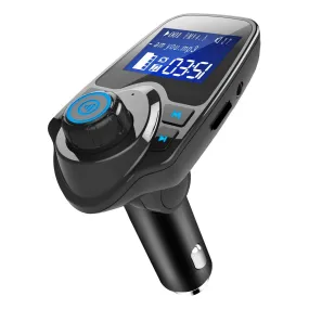 Car FM Transmitter MP3 Player   Hand-Free Call   USB Charger   AUX Input   TF Card   USB Flash Drive