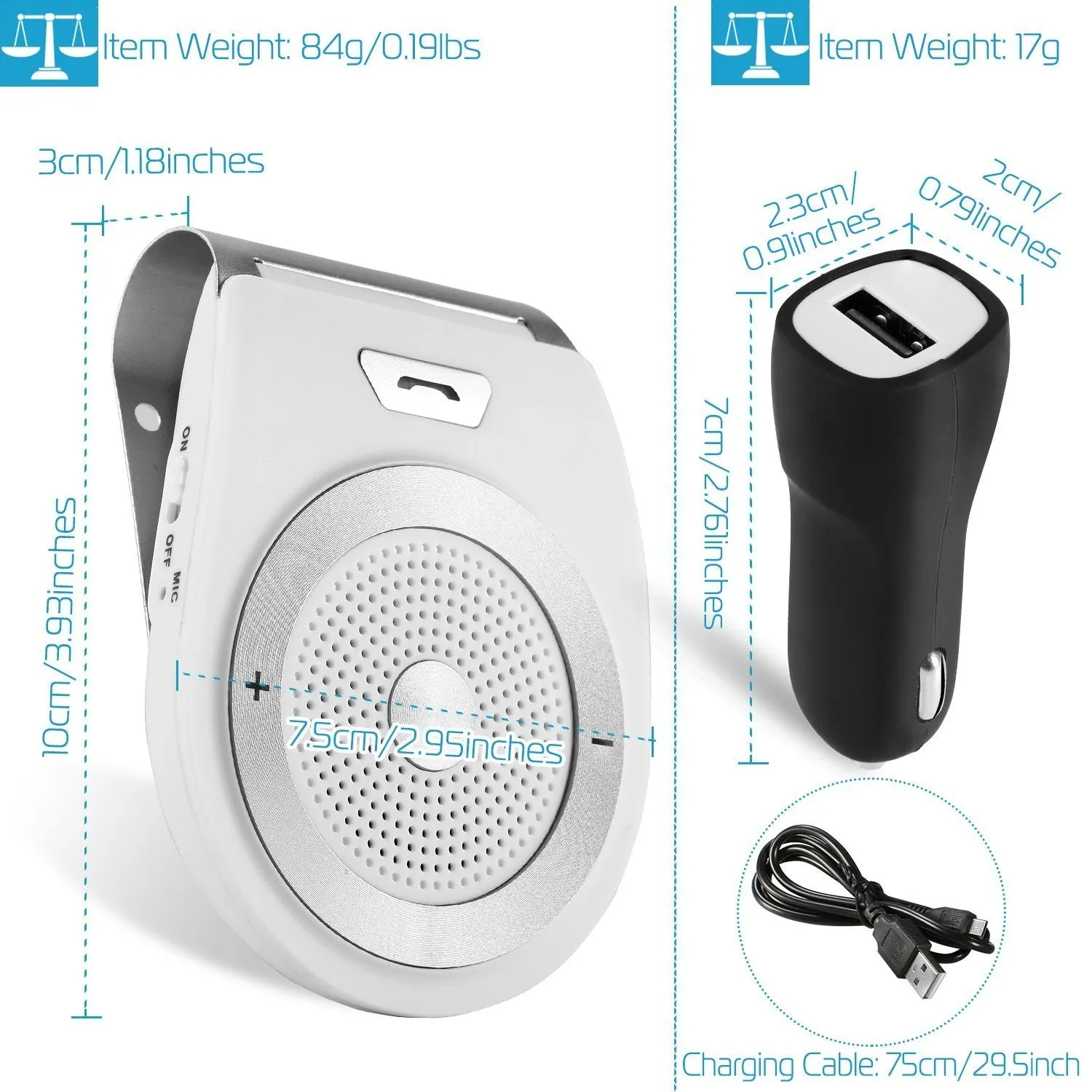 Car Wireless Speakerphone