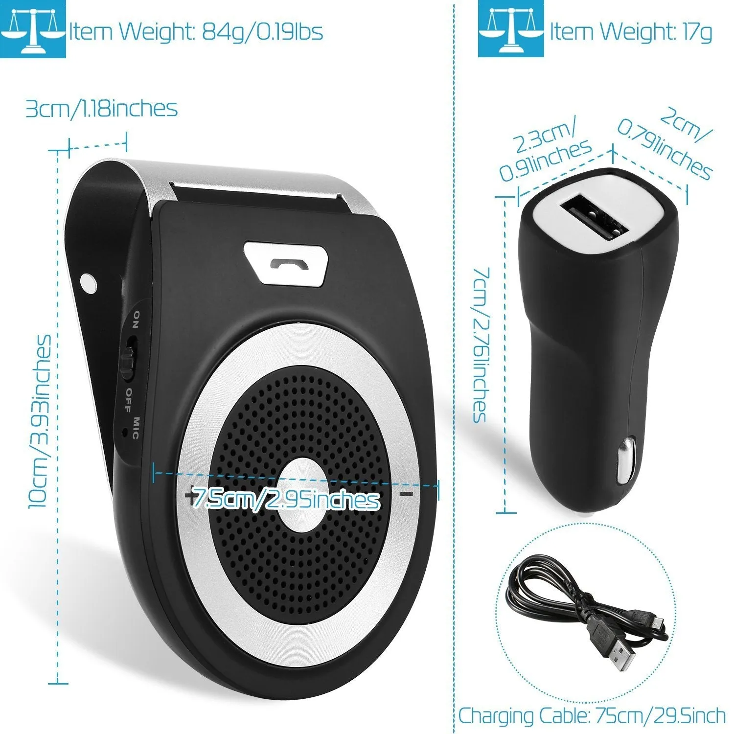 Car Wireless Speakerphone
