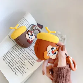 Cartoon Squirrel Airpods Case