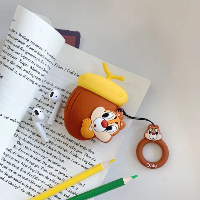 Cartoon Squirrel Airpods Case