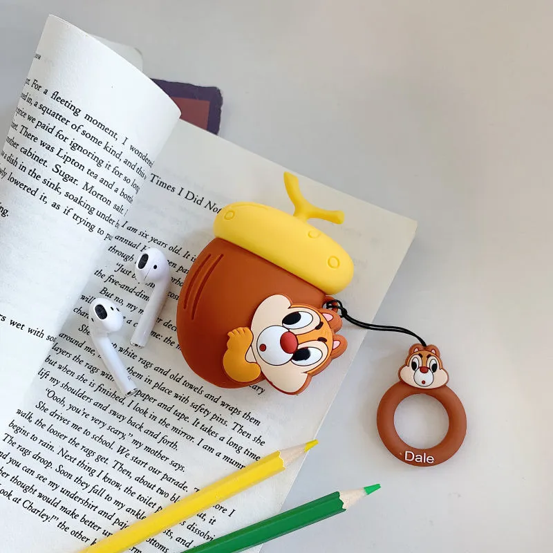 Cartoon Squirrel Airpods Case