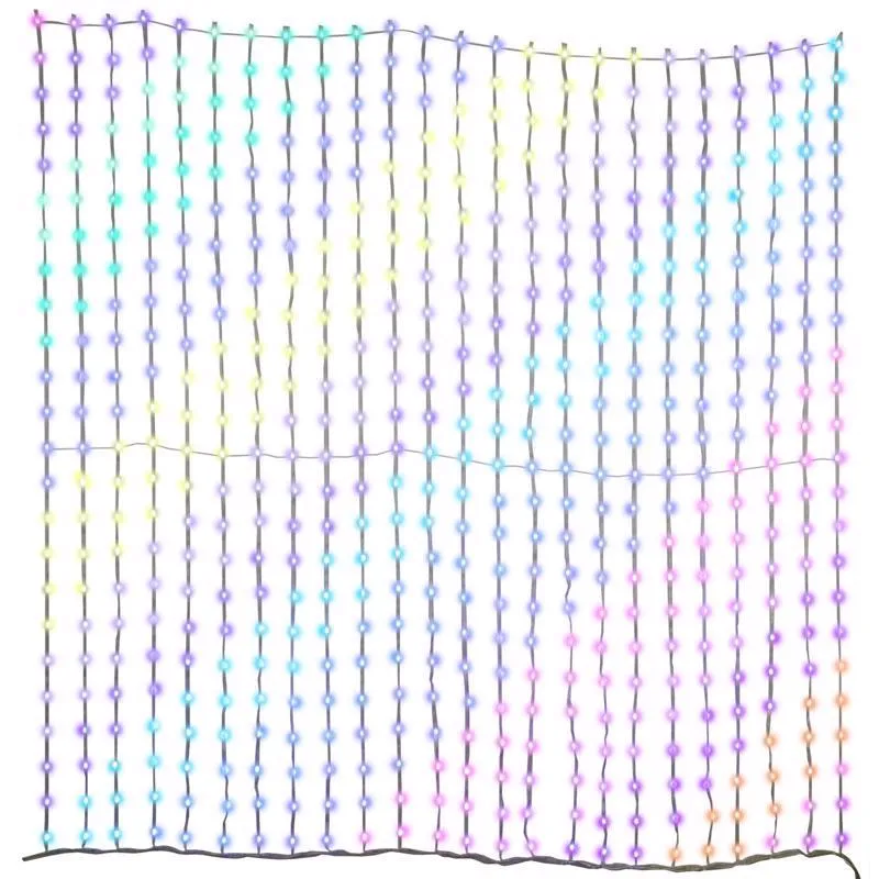 Celebrations LED Multicolored 576 ct Christmas Lights 4 ft.