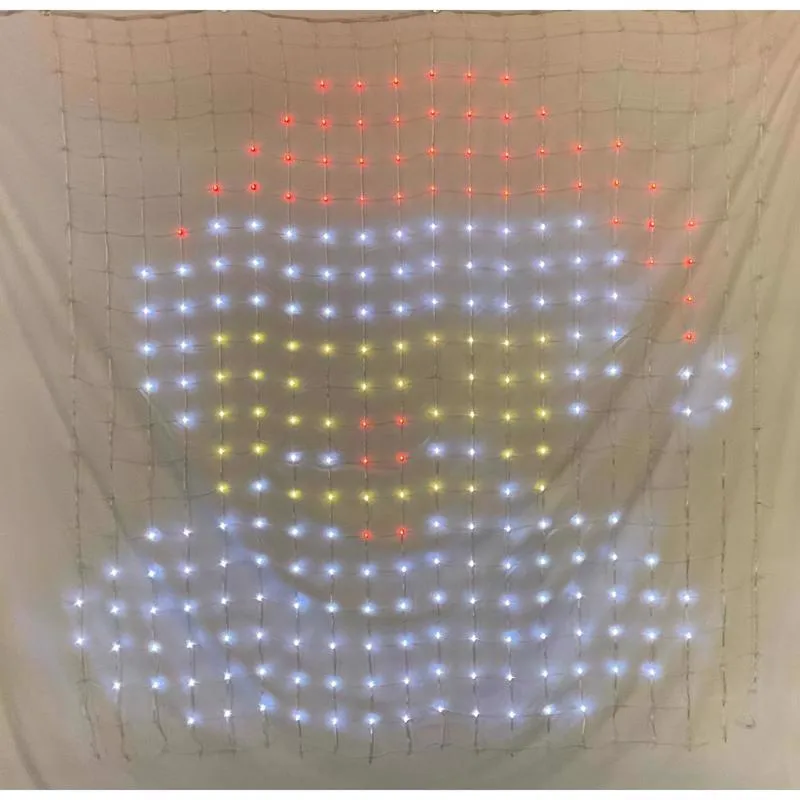 Celebrations LED Multicolored 576 ct Christmas Lights 4 ft.