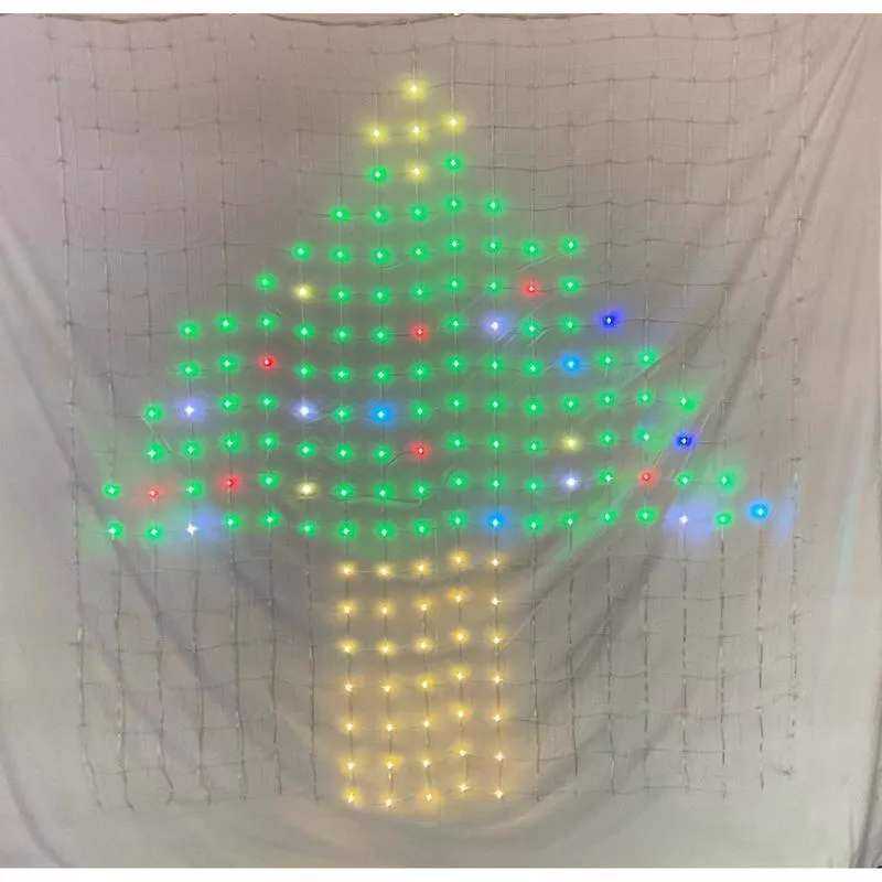 Celebrations LED Multicolored 576 ct Christmas Lights 4 ft.