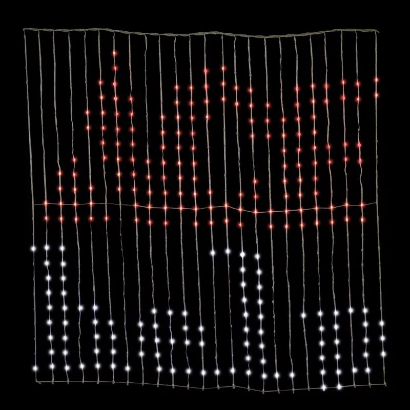 Celebrations LED Multicolored 576 ct Christmas Lights 4 ft.