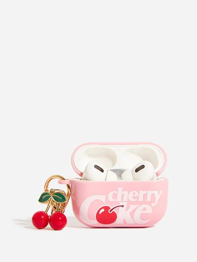 Cherry Coke Sticker Effect Airpod Pro Case