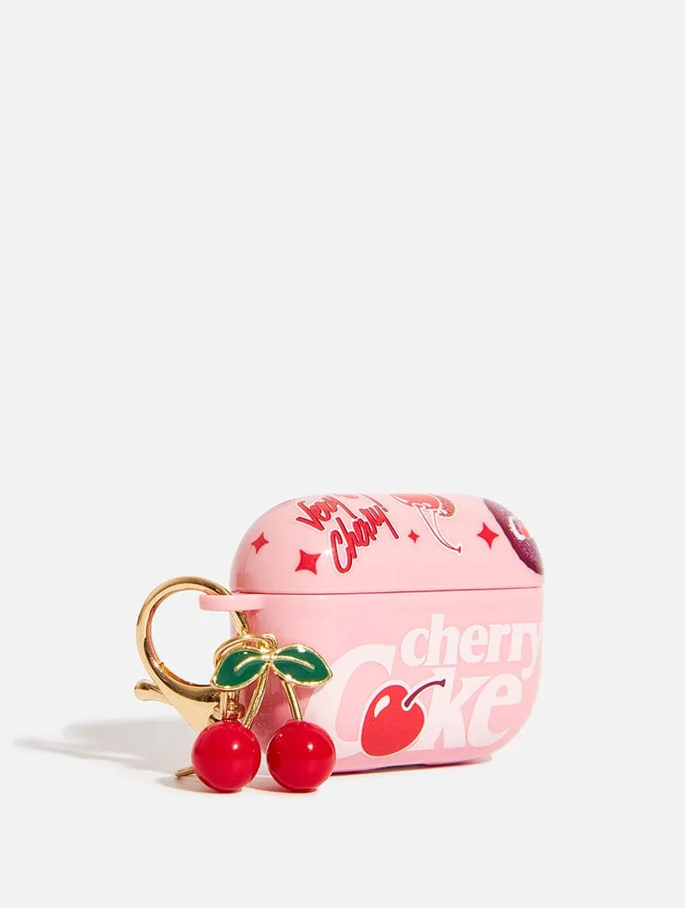 Cherry Coke Sticker Effect Airpod Pro Case