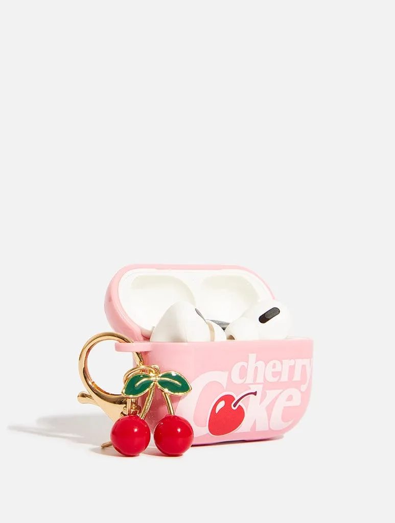 Cherry Coke Sticker Effect Airpod Pro Case