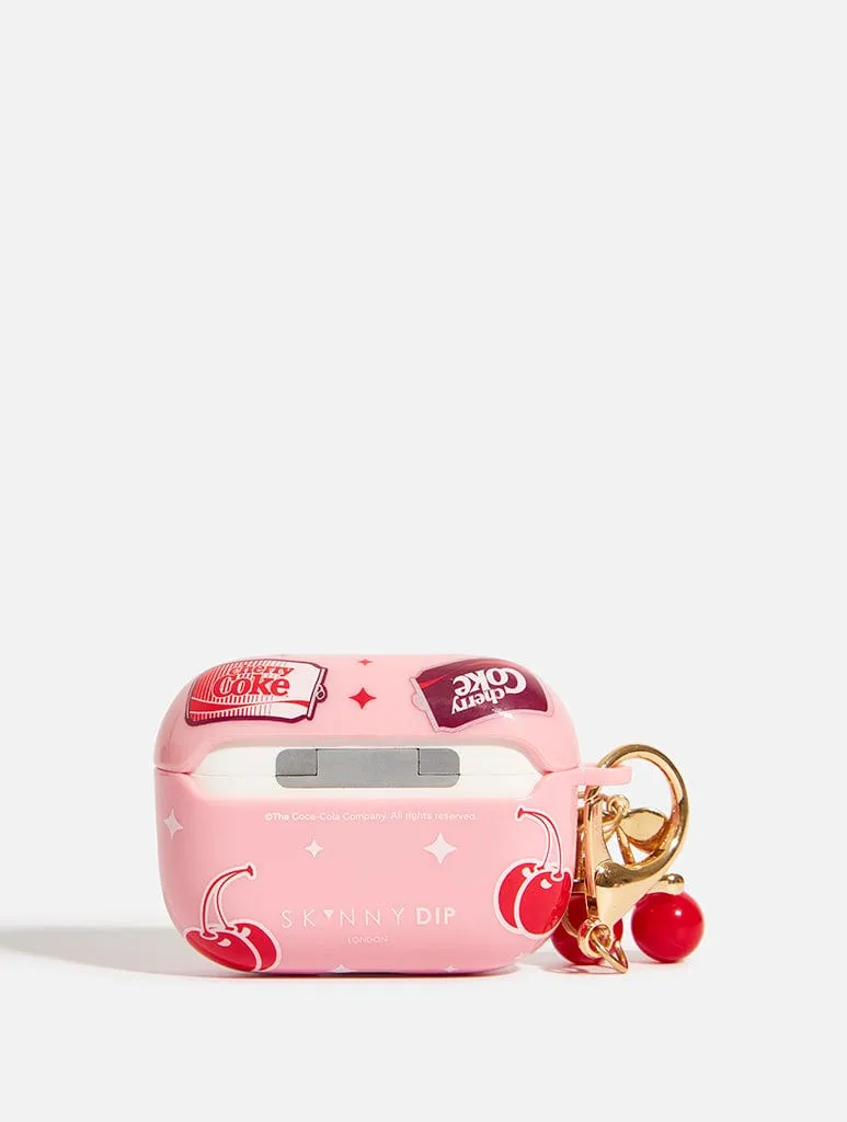 Cherry Coke Sticker Effect Airpod Pro Case