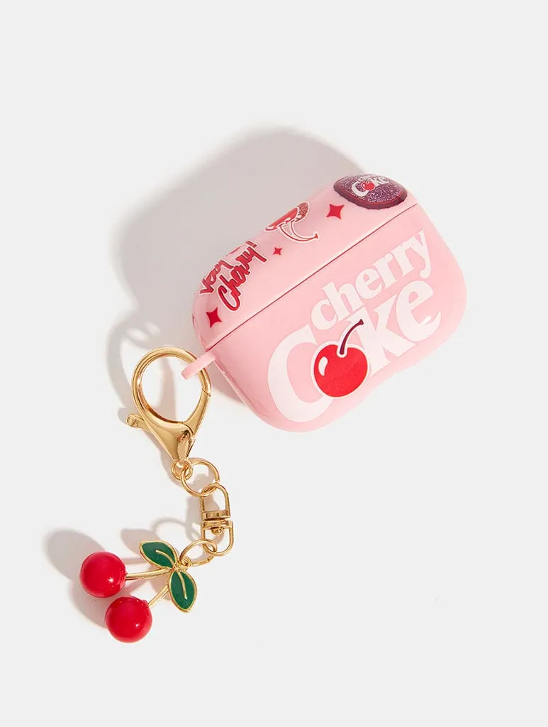 Cherry Coke Sticker Effect Airpod Pro Case