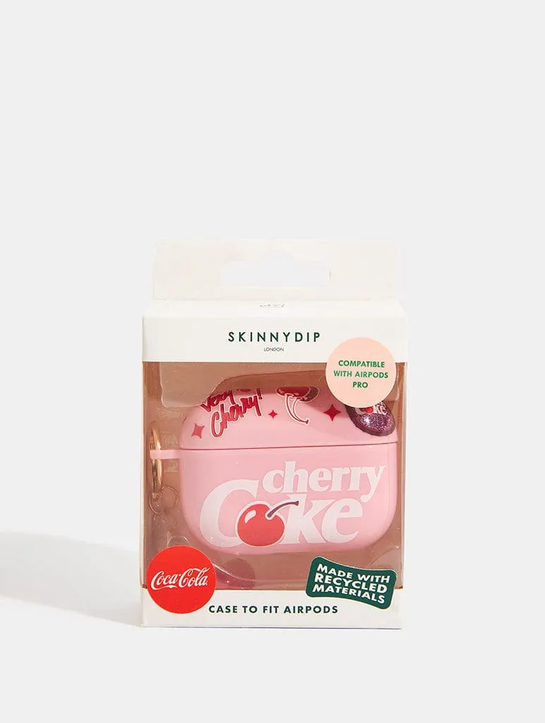 Cherry Coke Sticker Effect Airpod Pro Case