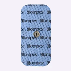 Compex Replacement Electrodes - 5cm x 10cm Single Snap - 2 pack