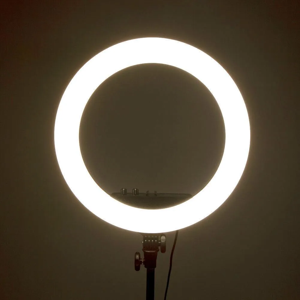 Complete Beauty Studio Diamond Luxe Ring Light & 9" LED Panel Lighting Kit