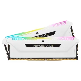 Corsair 32GB (2x16GB) DDR4 Vengeance RGB Pro SL C18 3600Mhz - White