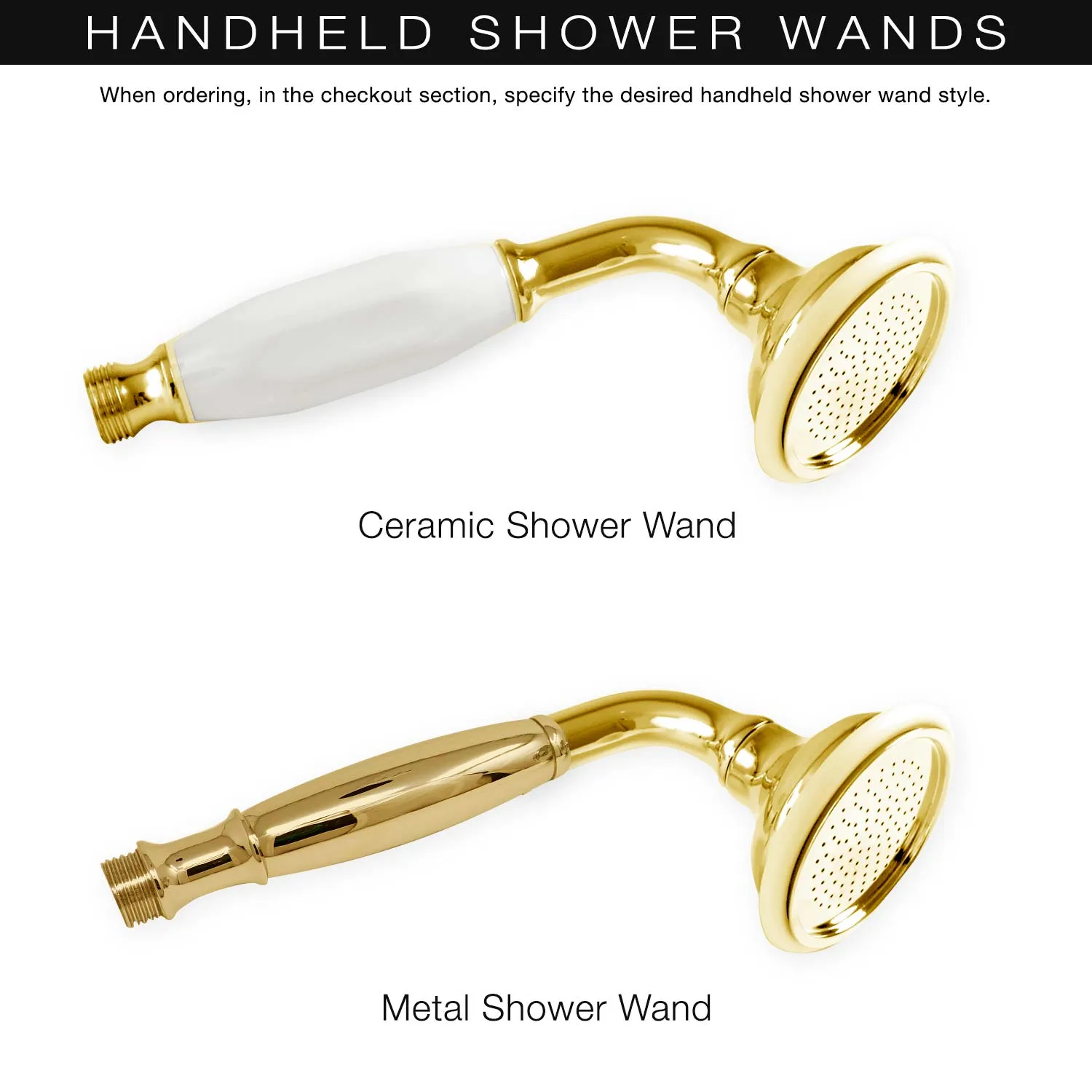 Coventry Brassworks Luxury 1/2" Exposed Thermostatic Shower System with 8" Shower Head, Diverter, and Ceramic Hand Shower with Cross Handle