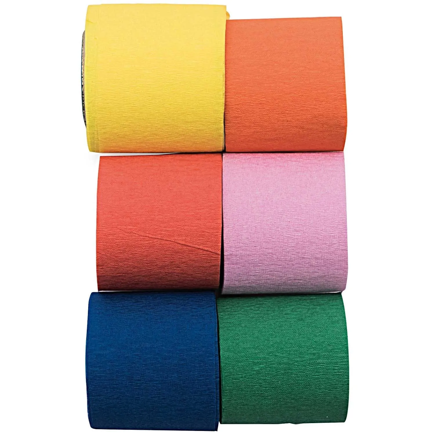 Crepe Paper Streamer Set - Colourful