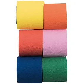 Crepe Paper Streamer Set - Colourful