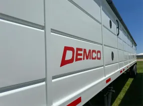 Demco Steel Hopper Bottom Trailers | Length 24' ft | Weight 6,600 Lbs | King Pin Setting 15" | For Tractors