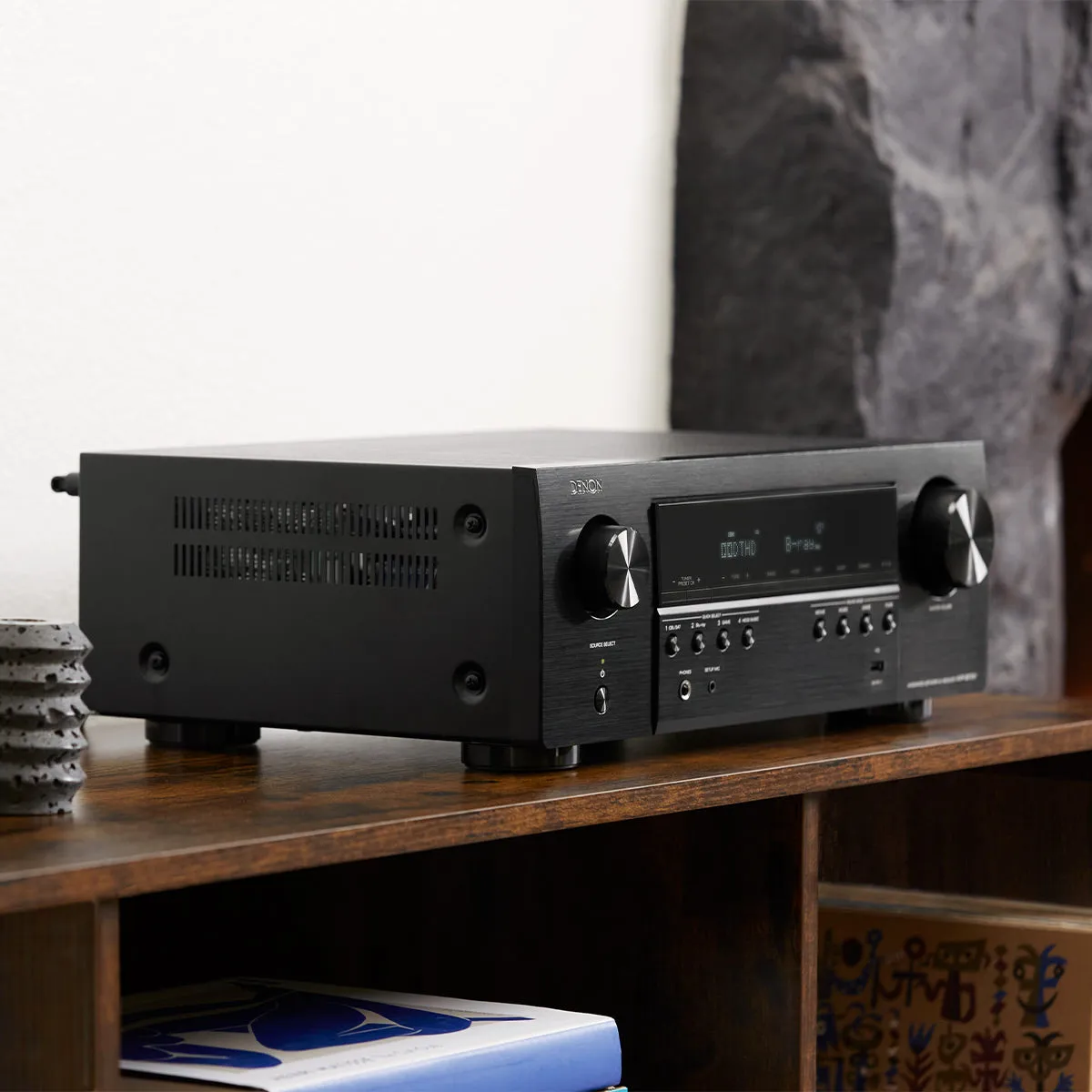 Denon AVR-S670H 5.2 Channel 8K Home Theater Receiver with Dolby TrueHD Audio, HDR10 , and HEOS Built-In