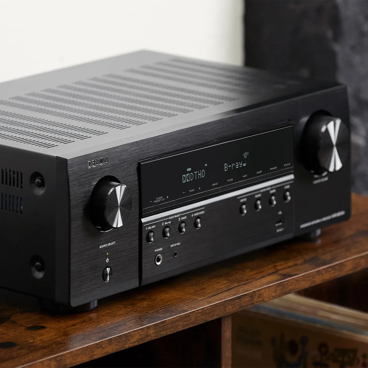 Denon AVR-S670H 5.2 Channel 8K Home Theater Receiver with Dolby TrueHD Audio, HDR10 , and HEOS Built-In