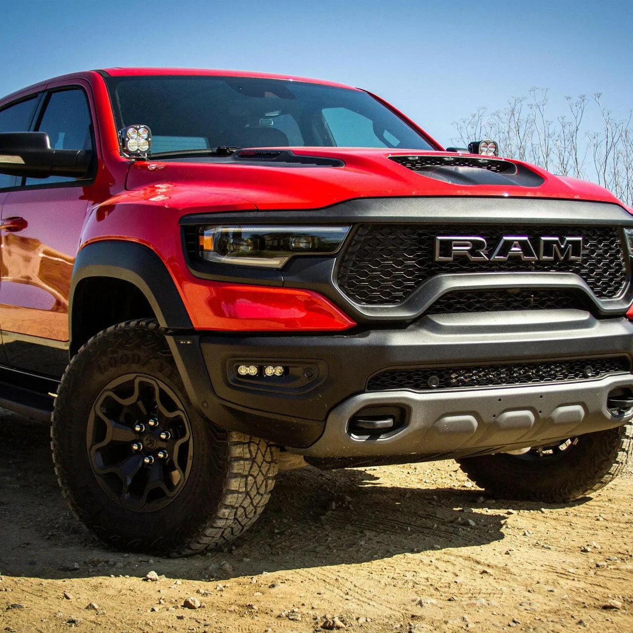 Dodge/Ram XL Pro A-Pillar Light Kit - Ram 2019-22 1500 Rebel; 2021-22 1500 TRX