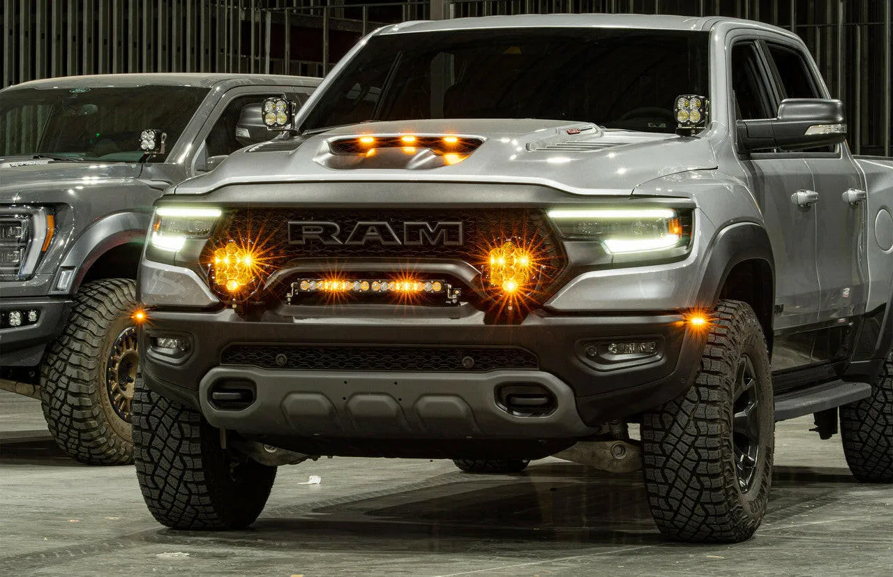 Dodge/Ram XL Pro A-Pillar Light Kit - Ram 2019-22 1500 Rebel; 2021-22 1500 TRX