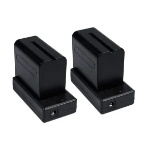 Dual Spectrum Crystal Luxe Fast Charger and Sony NP-F970 Battery Set - Bundle