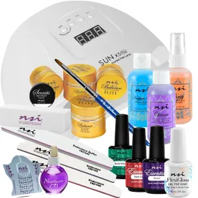Elite Gel DISCOVER KIT   Nail Lamp LED X5PLUS 80W