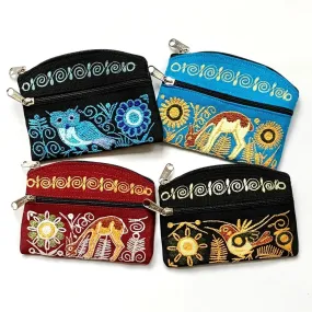 Embroidered Small Pouch
