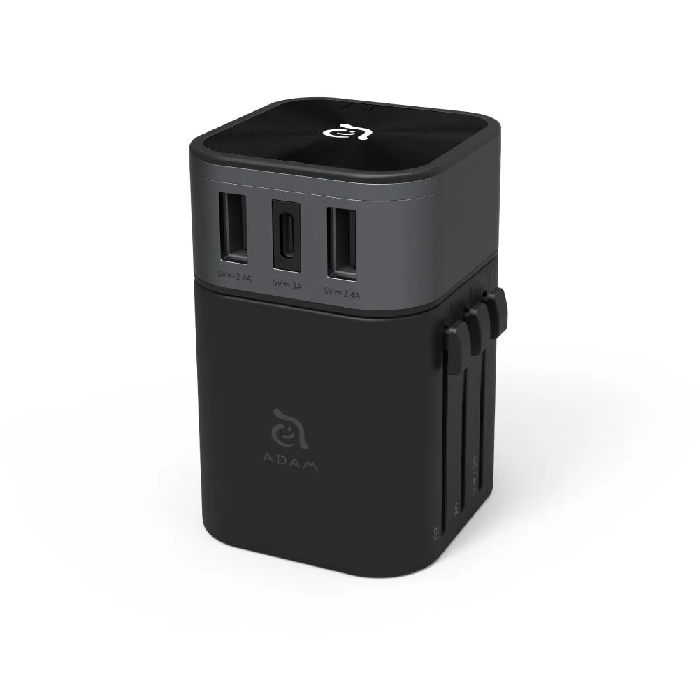 EVE II  Bluetooth Transmitter & Receiver    OMNIA T3 Universal Travel Adapter