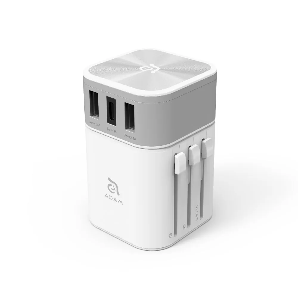 EVE II  Bluetooth Transmitter & Receiver    OMNIA T3 Universal Travel Adapter