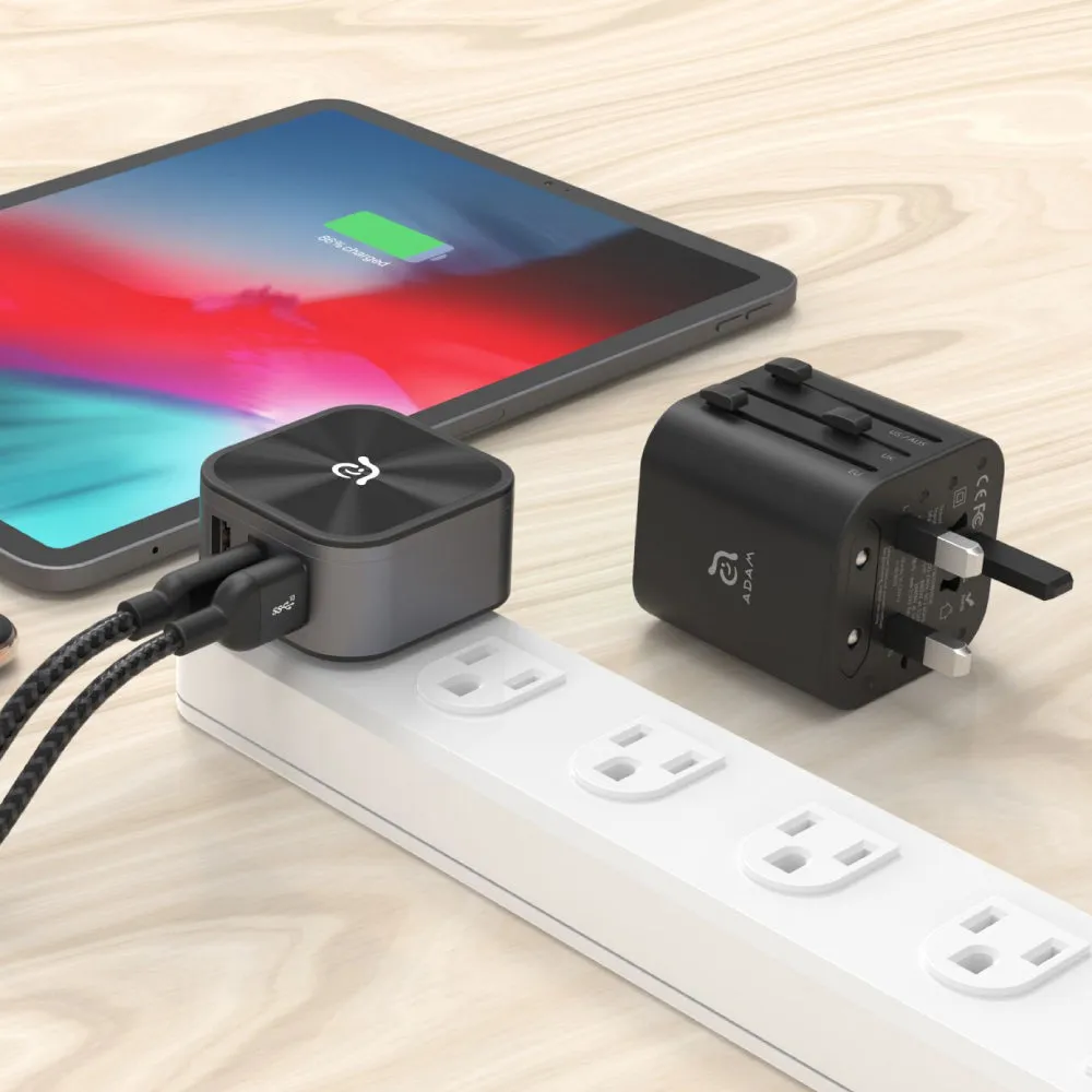 EVE II  Bluetooth Transmitter & Receiver    OMNIA T3 Universal Travel Adapter