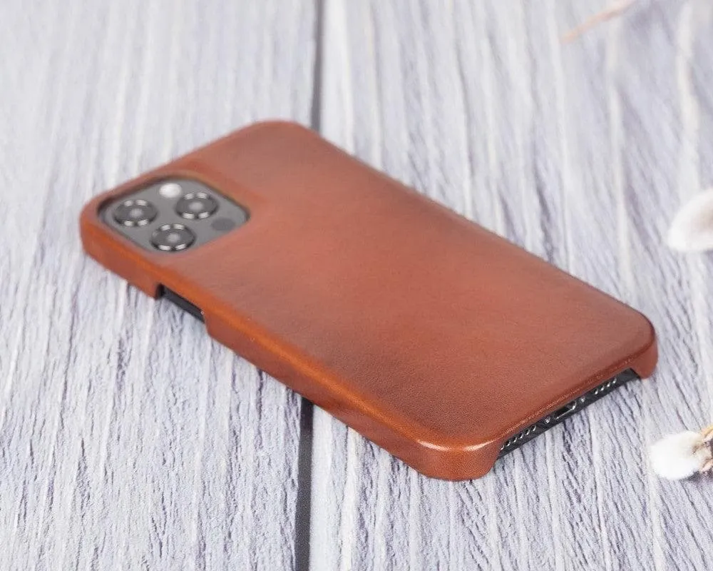 F360 iPhone 12 Series Full Genuine Leather Cover / F360 Phone Case
