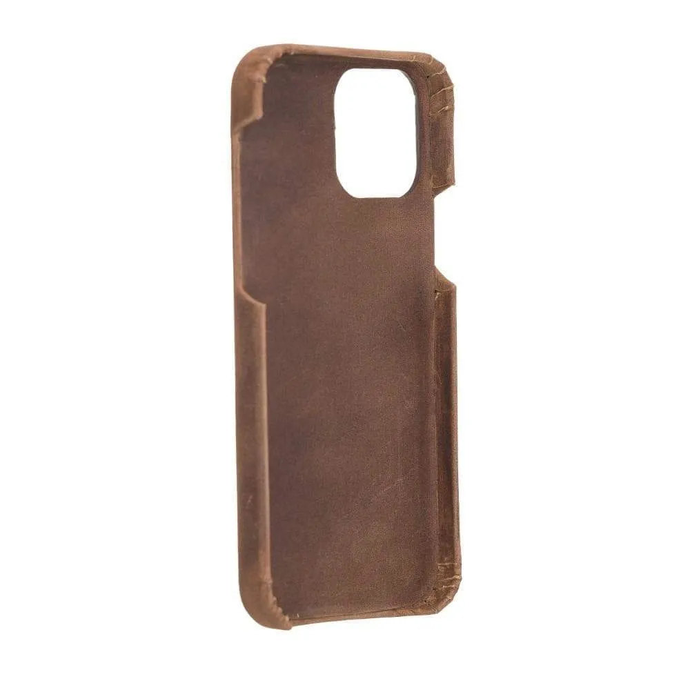 F360 iPhone 12 Series Full Genuine Leather Cover / F360 Phone Case