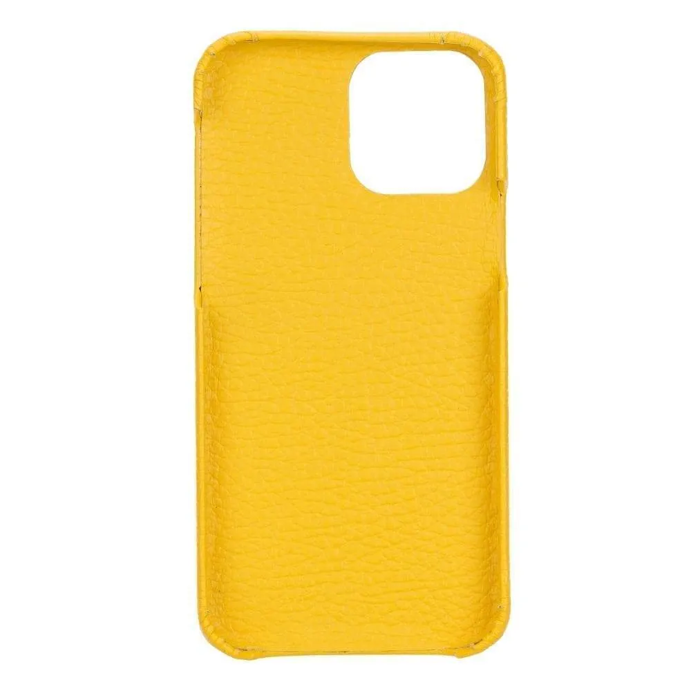 F360 iPhone 12 Series Full Genuine Leather Cover / F360 Phone Case