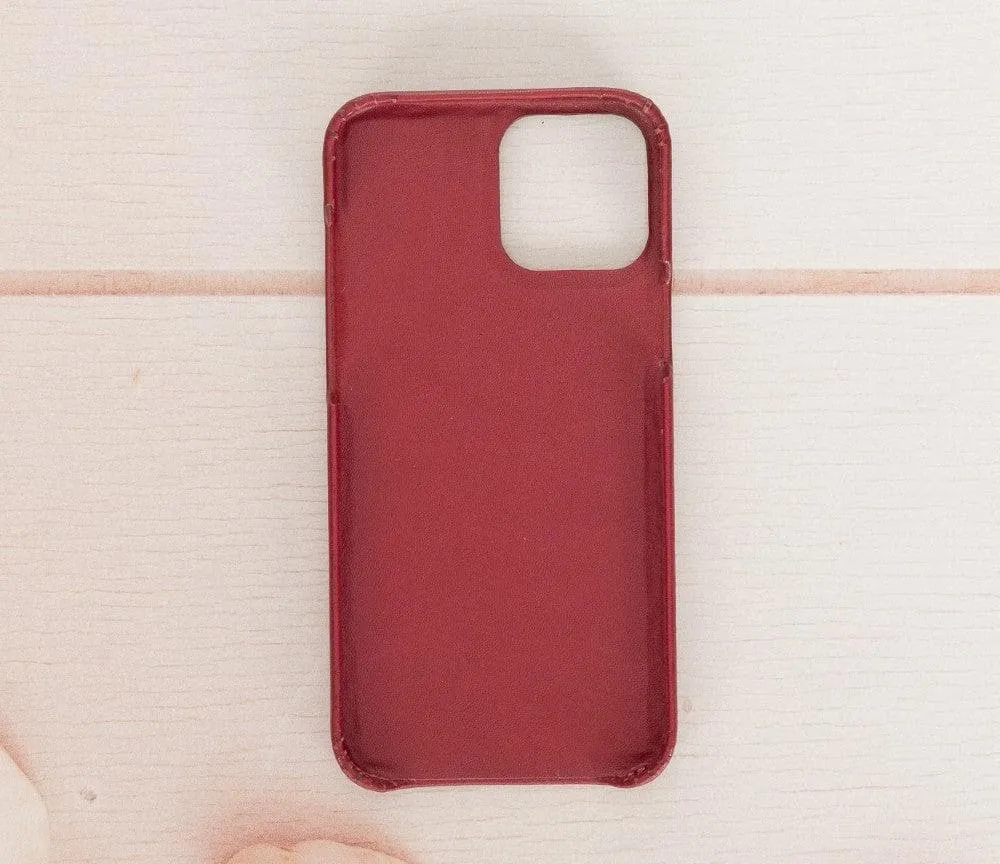 F360 iPhone 12 Series Full Genuine Leather Cover / F360 Phone Case